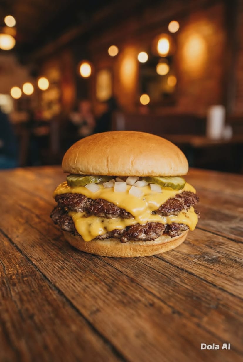 Double Cheese Burger